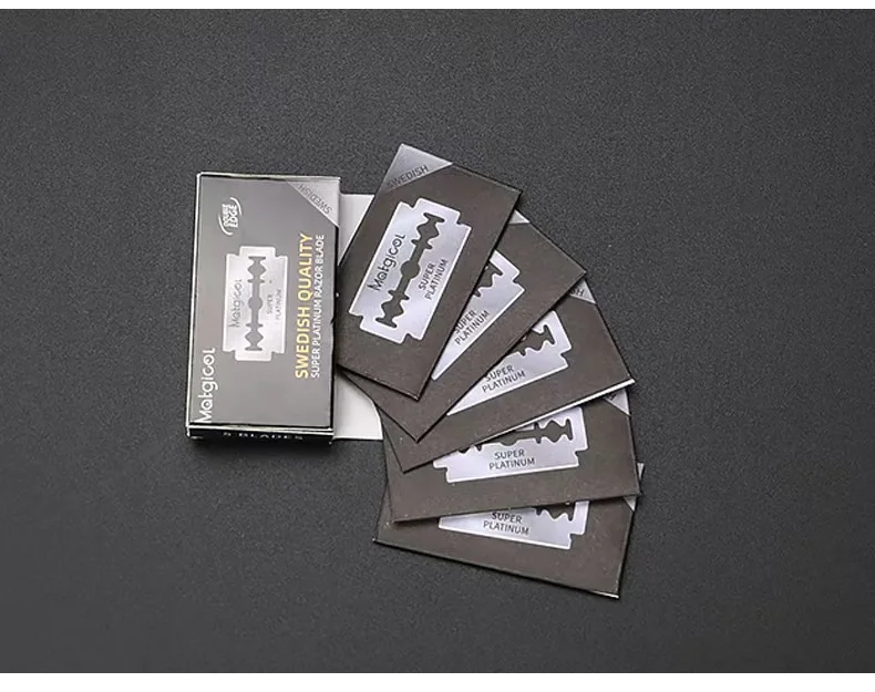 Safety Razor Handle - Оптовая продажа: 20 шт. двусторонних стальных
