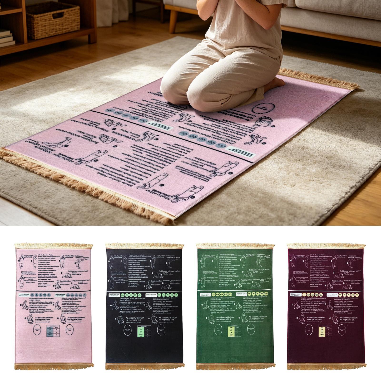 Sustainable Living Guide - Молитвенный коврик 50x90 см, мягкий, с