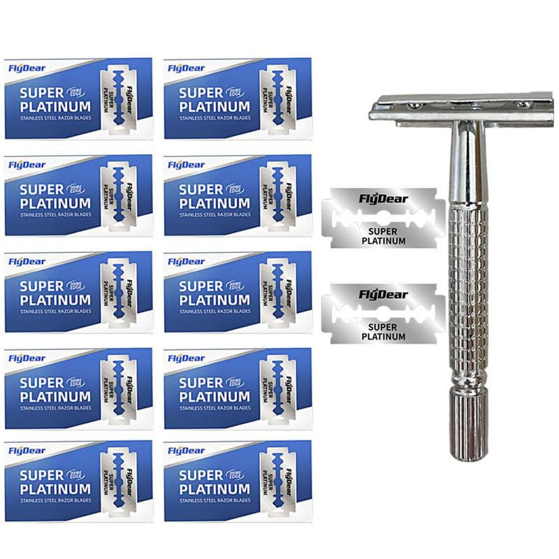 Safety Razor Handle - Классический держатель для бритвы с ручкой,