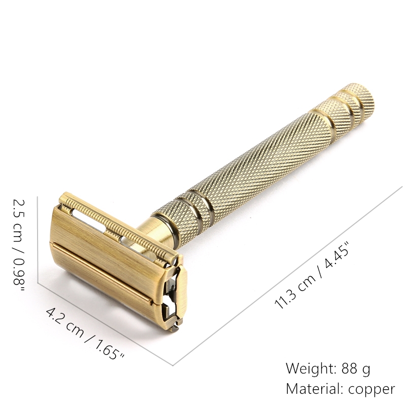 YINTAL мужские бронзовые класс – обзор и цена Safety Razor Handle