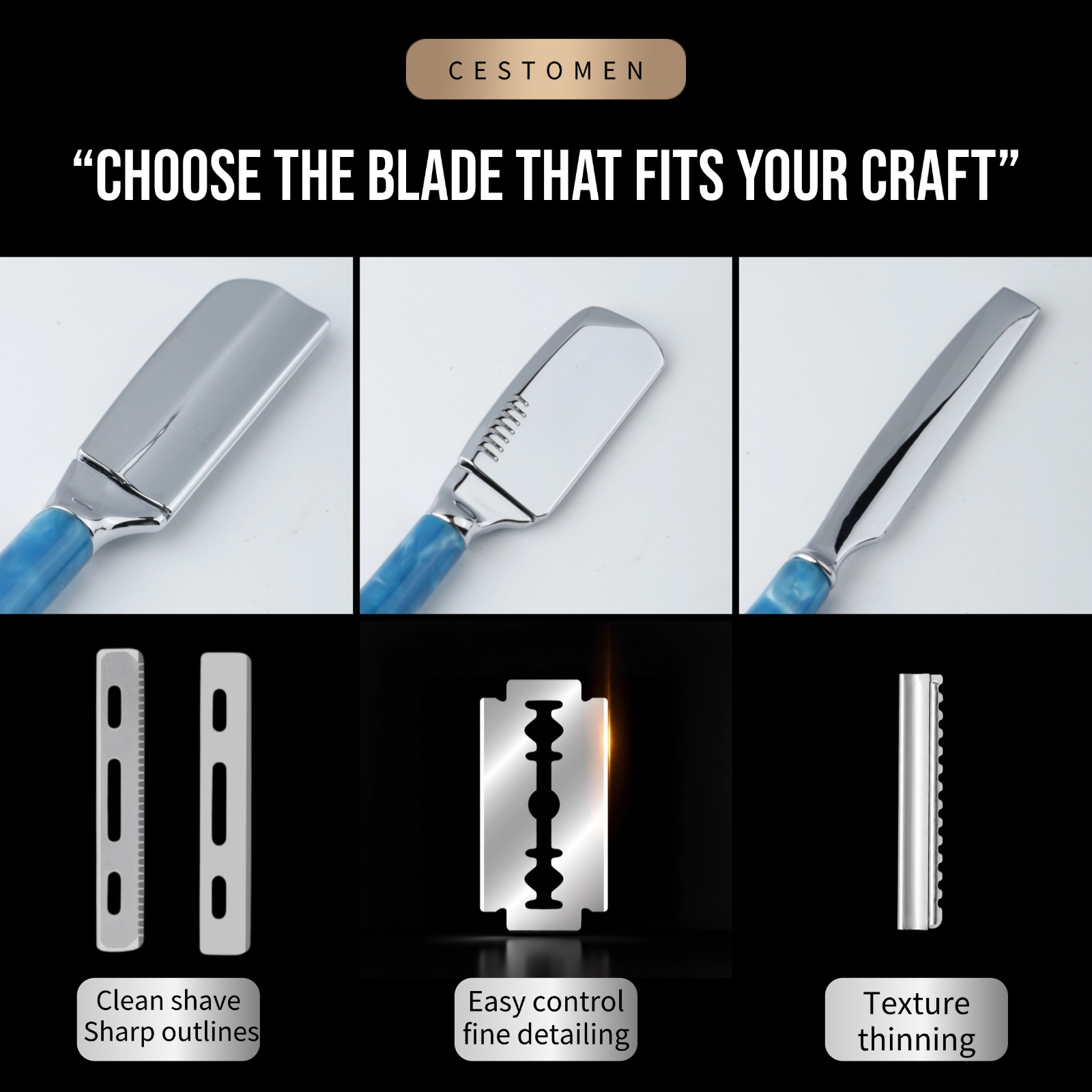 1 шт. Профессиональная бритва  – обзор и цена Safety Razor Handle