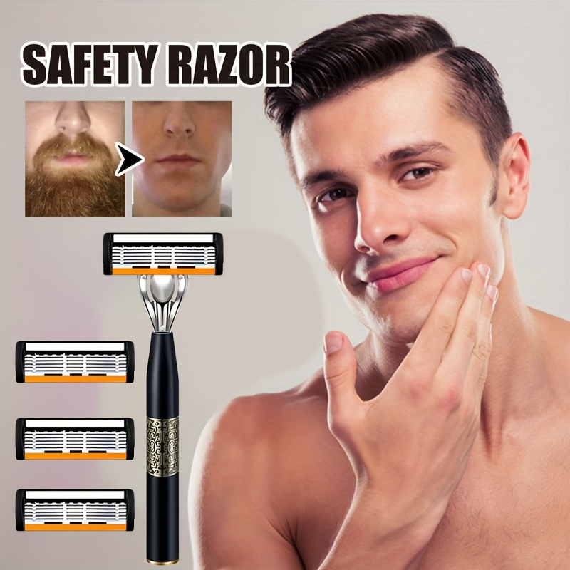 Бритва классическая 6-слойная  – обзор и цена Safety Razor Handle